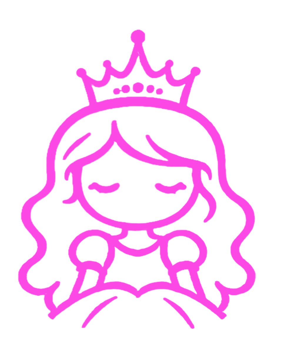 Personalized Prince & Princess Headrest Covers – 2 Pack
