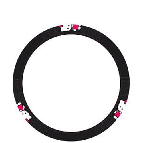 Yupbizauto New 6PC Plasticolor Hello Kitty Core Auto Fabric Car Truck SUV Accessories Interior Combo Kit Bundle Gift Set - Yupbizauto