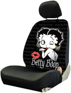 New Platicolors Betty Boop Car Accessories Timeless Seat Covers, Front Rubber Mats, Steering Wheel Cover Stylish Protection for Cars SUVs Trucks & Vans - Yupbizauto