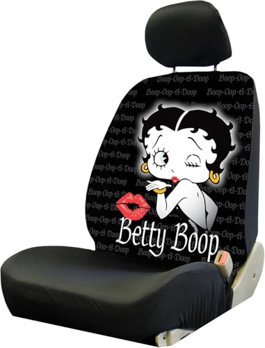 Betty Boop Car Seat Covers - 6pc Low Back Front Bucket Set - image 2