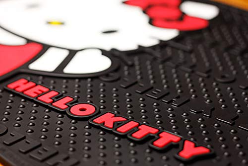 Yupbizauto New 6PC Plasticolor Hello Kitty Core Auto Fabric Car Truck SUV Accessories Interior Combo Kit Bundle Gift Set - Yupbizauto