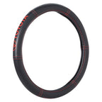 Plasticolor 006498R01 Toyota Deluxe Style Red Hi-Contrast Stitched Steering Wheel Cover