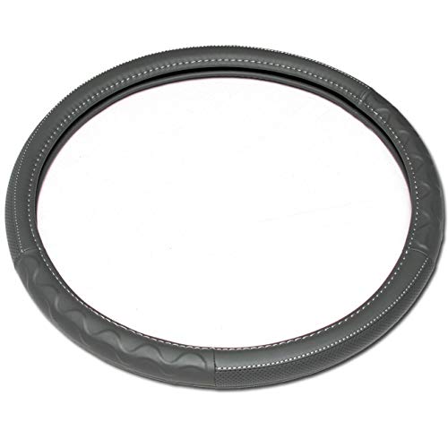 New 18" Grey Steering Wheel Cover Peterbilt Freightliner Semi Truck (Grey)
