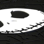 Yupbizauto Nightmare Before Christmas Jack Skellington Car Truck SUV Seat Covers Rubber Floor Mat Set with Air Freshener Bundle Set - Yupbizauto