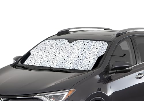Official Peanuts Snoopy Expression 5-Piece Car Set – Sunshade & Frames