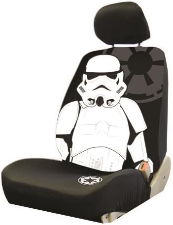 Plasticolor New Star Wars Stormtrooper Universal Size Car Truck SUV Seat Covers Floor Mat Set - Yupbizauto