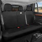 Caterpillar Mesh Flex Car Seat Covers – Full 8-Piece Set, Black