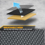 Caterpillar Big Rig Semi-Truck Seat Covers – 2-Piece Heavy-Duty Mesh Set