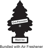 Black Ice air freshener included with Caterpillar seat covers