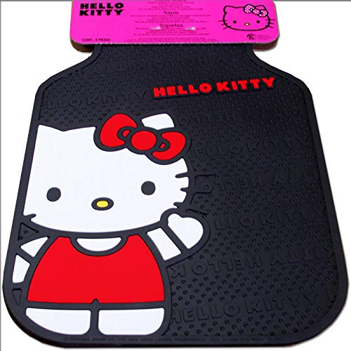 New Plasticolor Hello Kitty Core Auto Car Truck SUV Accessories Interior Combo Kit Bundle Gift Set - Yupbizauto