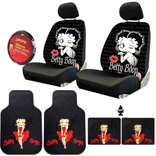 Betty Boop Timeless 8-Piece Car Interior Bundle