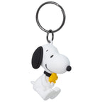 Snoopy Car Windshield Sunshade + Snoopy Keychain + Little Trees Black Ice Air Freshener – Cute 3-Piece Auto Interior Gift Set – Universal Fit Front Window Protector for Cars, Trucks, SUVs - Yupbizauto