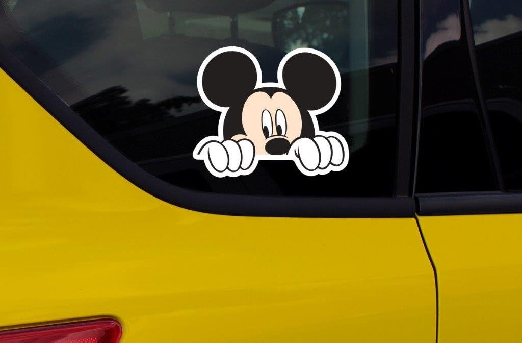 Chroma Graphics Mickey Mouse Peeking Stick-Onz Decal