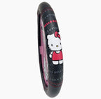 Hello Kitty Car Steering Wheel Cover Cord Design Air Freshener Bundle Univesal Fit Standard Size(14" 1/2-15" 1/4)