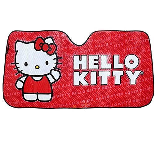 New Plasticolor Hello Kitty Core Auto Car Truck SUV Accessories Interior Combo Kit Bundle Gift Set - Yupbizauto
