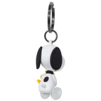 Snoopy Expression Windshield Sunshade Bundle with 3D Keychain – Plasticolor Peanuts Snoopy Design, Foldable Universal Fit Front Window Sun Shade for Cars SUVs - Yupbizauto