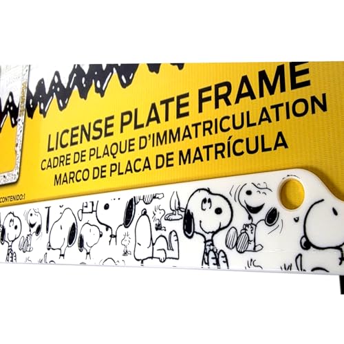 Official Peanuts Snoopy Expression 5-Piece Car Set – Sunshade & Frames