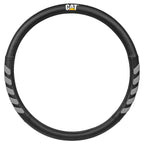 Caterpillar 18-Inch Semi Truck Steering Wheel Cover with Air Freshener