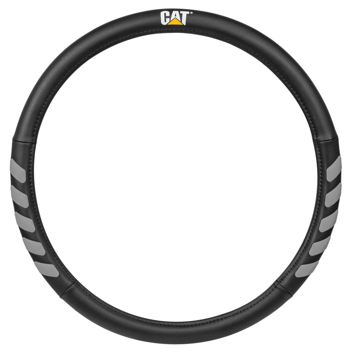 Caterpillar 18-Inch Semi Truck Steering Wheel Cover with Air Freshener
