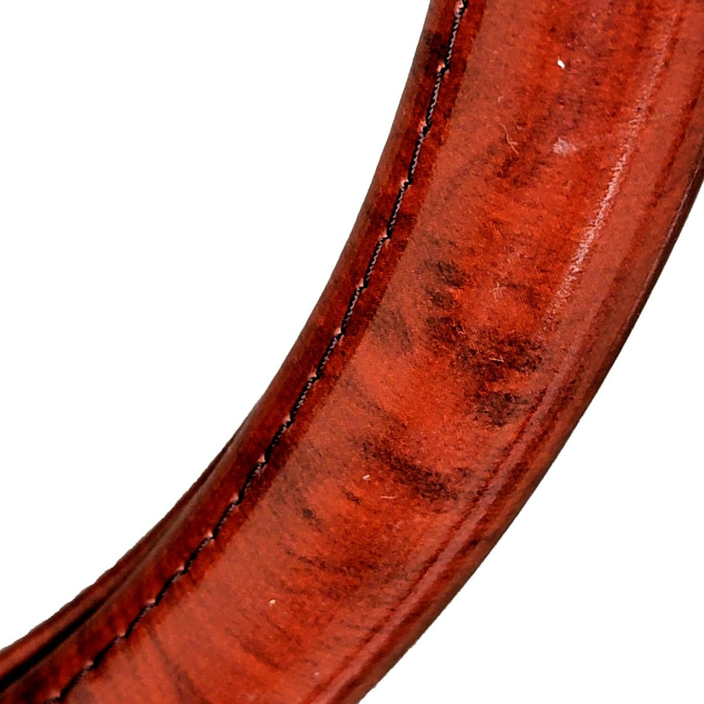 Yupbizauto 18in Truck Steering Wheel Cover Wood Grain Bundle