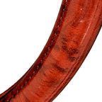 Yupbizauto 18in Truck Steering Wheel Cover Wood Grain Bundle