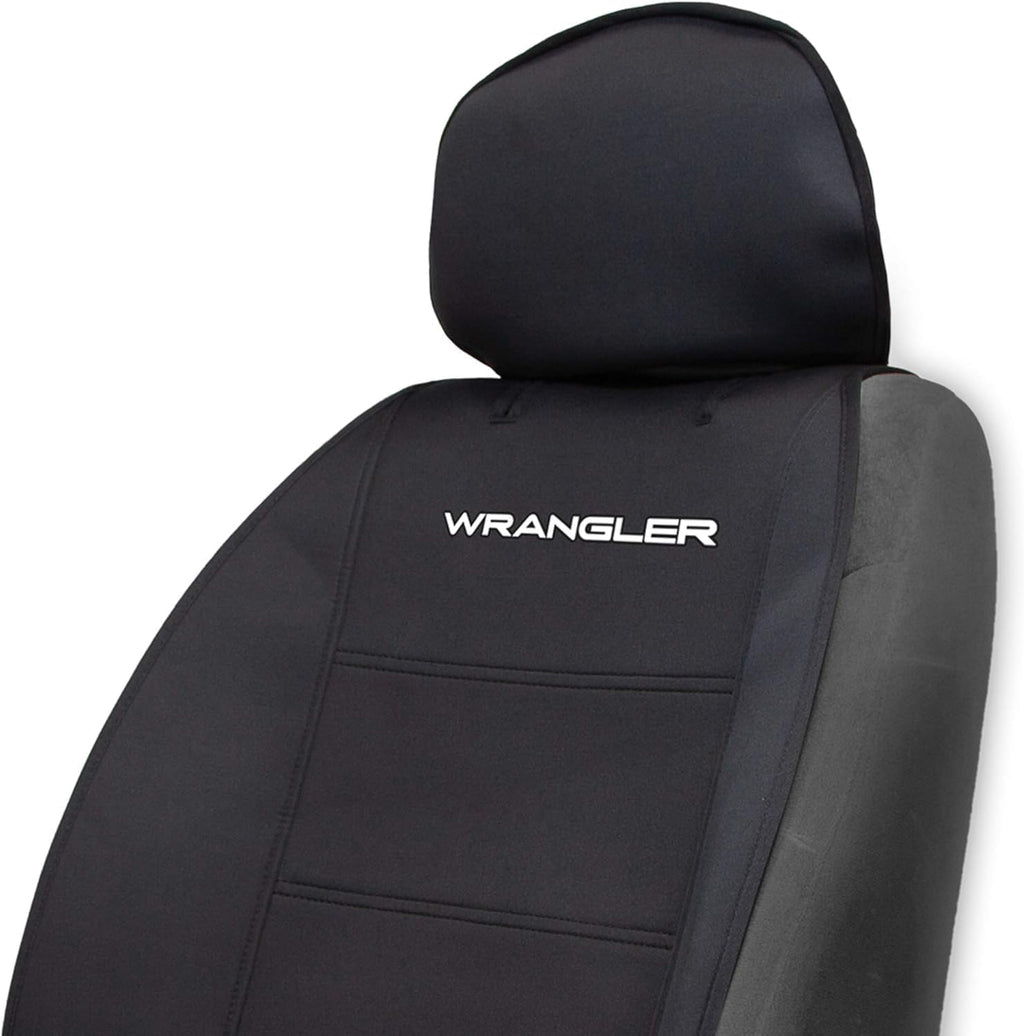 Neoprene Sideless Front Seat Covers for Jeep Wrangler with Air Freshener