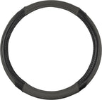 Yupbizauto Faux Leather Steering Wheel Cover with Air Freshener Set