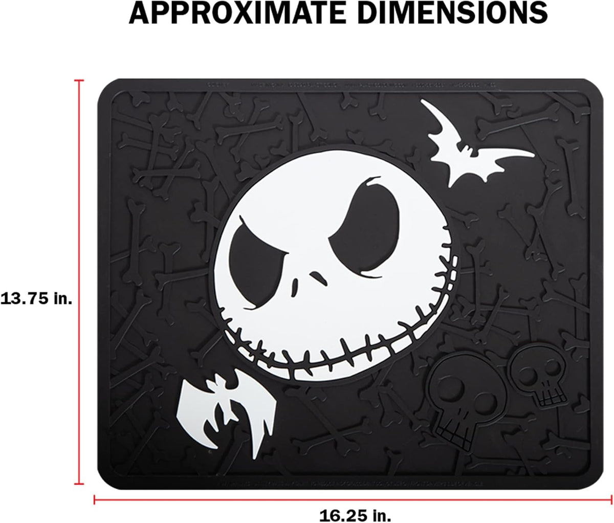 Nightmare Before Christmas Bones Rubber Floor Mats - 4-Piece Set