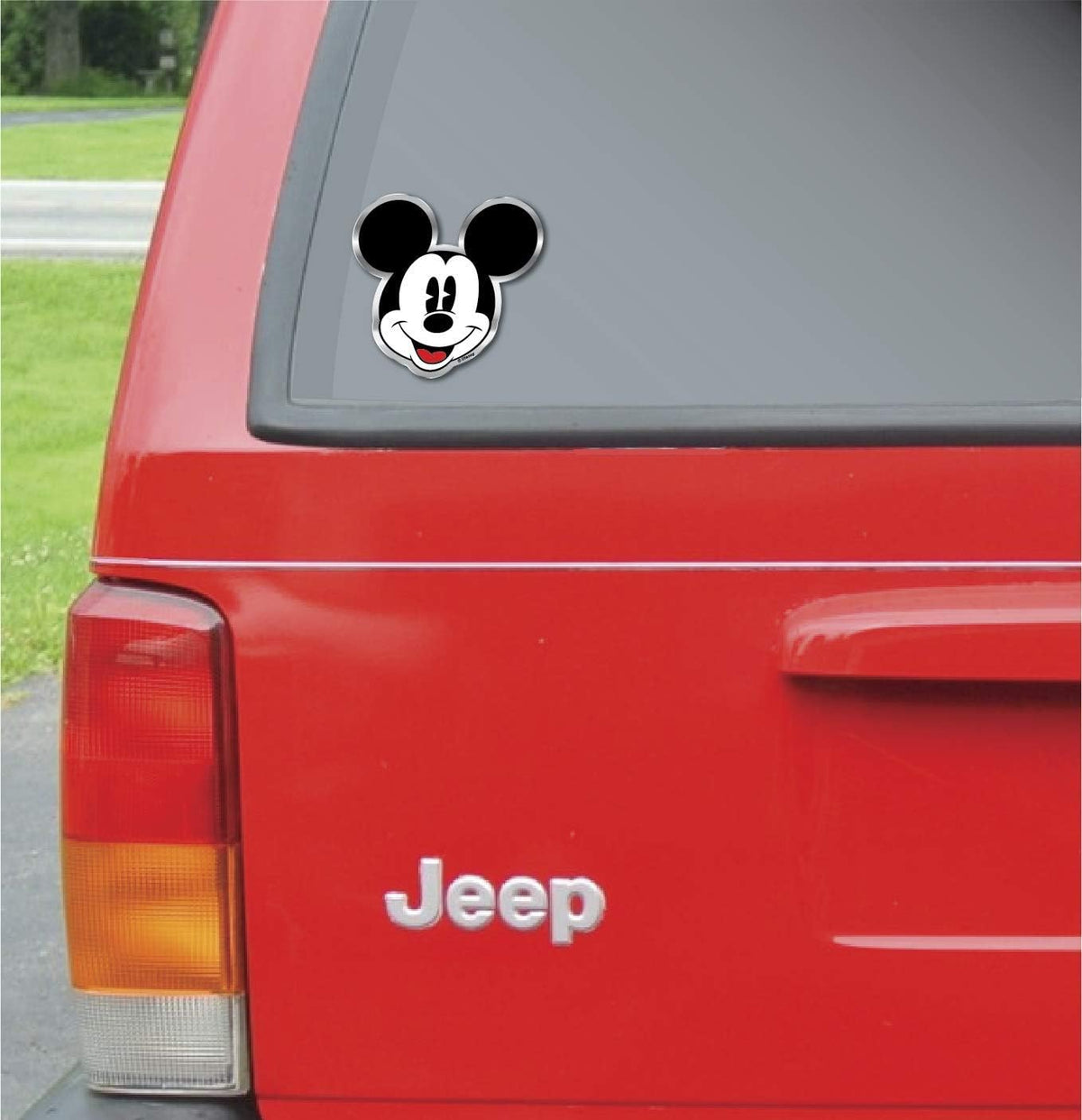 Chroma Mickey Mouse Aluminum Decal 41714