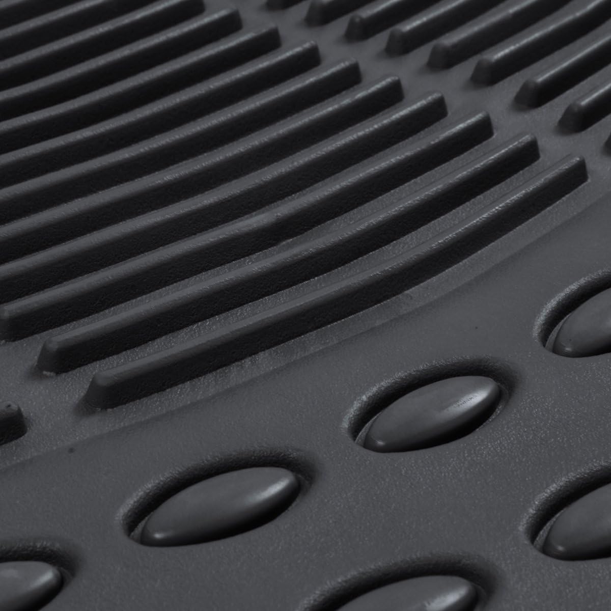 Heavy-Duty Trim-to-Fit Rubber Car Floor Mats with Air Freshener