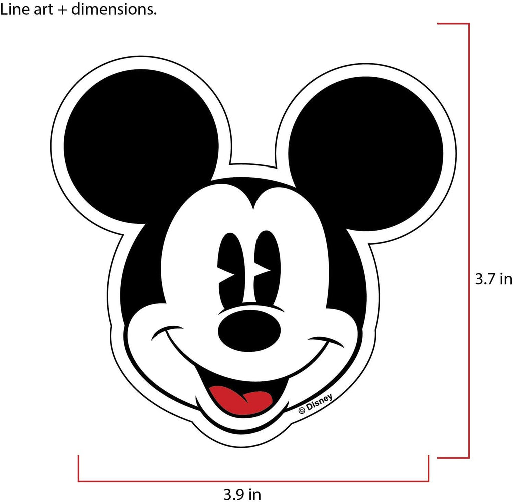Chroma Mickey Mouse Aluminum Decal 41714