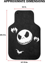 Nightmare Before Christmas Bones Rubber Floor Mats - 4-Piece Set