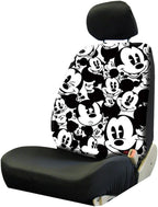 Disney Mickey Mouse Fabric Front Seat Covers with Air Freshener