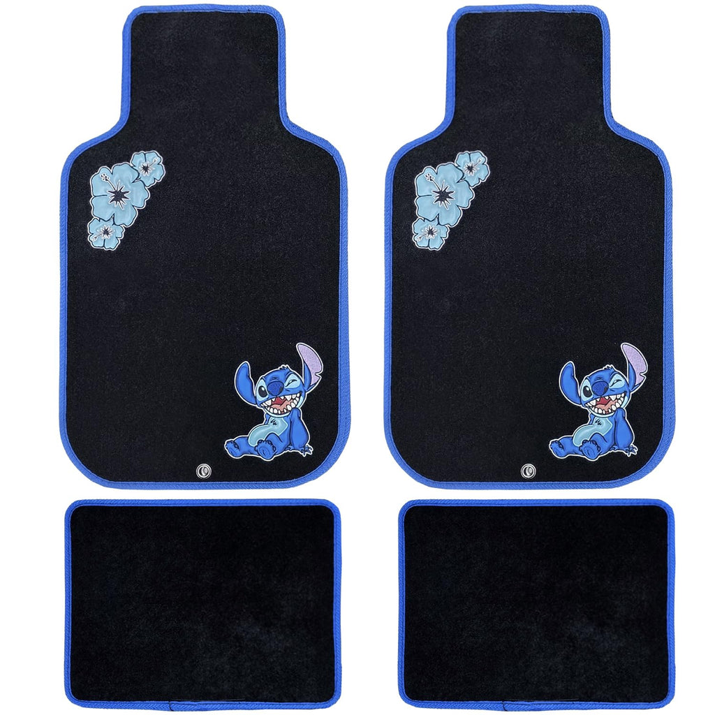 Plasticolor Stitch 5-piece car floor mat set