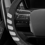 Caterpillar 18-Inch Semi Truck Steering Wheel Cover with Air Freshener