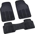 Heavy-Duty Trim-to-Fit Rubber Car Floor Mats with Air Freshener