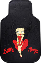 Platicolors Betty Boop Skyline Design Car Accessories Set New Seat Covers, Front Rubber Mats, Steering Wheel Cover Air Freshener Stylish Protection for Cars SUVs Trucks & Vans Idea - Yupbizauto