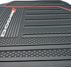 Dodge Ram Elite Series Front and Rear Rubber Floor Mats - 4-Piece Set