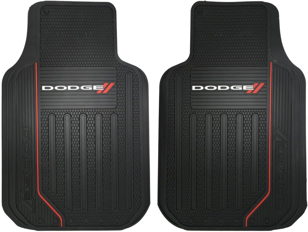 Dodge Ram Elite Series Front and Rear Rubber Floor Mats - 4-Piece Set