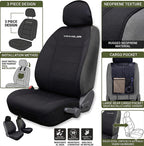 Neoprene Sideless Front Seat Covers for Jeep Wrangler with Air Freshener