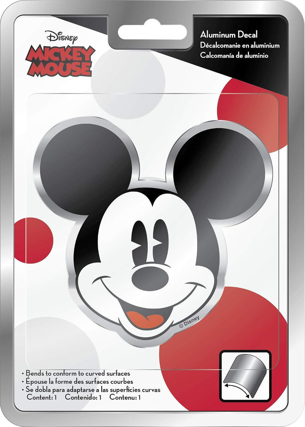 Chroma Mickey Mouse Aluminum Decal 41714