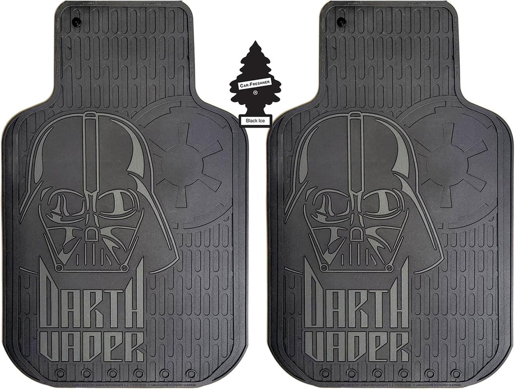 Star Wars Darth Vader Heavy-Duty Rubber Floor Mats with Air Freshener