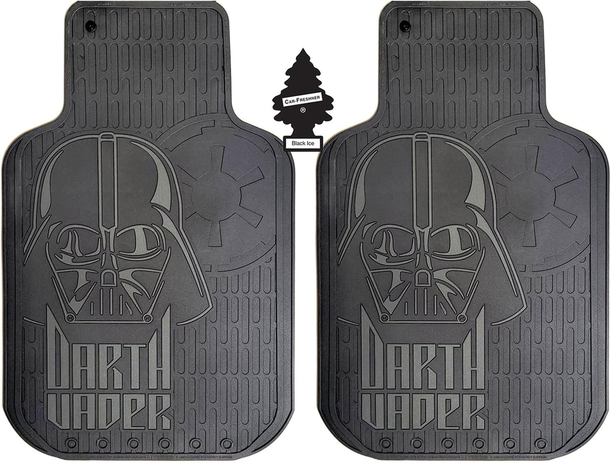 Star Wars Darth Vader Heavy-Duty Rubber Floor Mats with Air Freshener