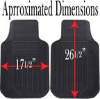 Plasticolor Chevy Bowtie Elite Front Floor Mats - Set of 2