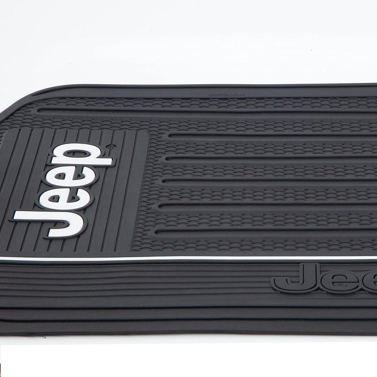 Plasticolor Jeep Elite 4-Piece Front and Rear Floor Mat Kit