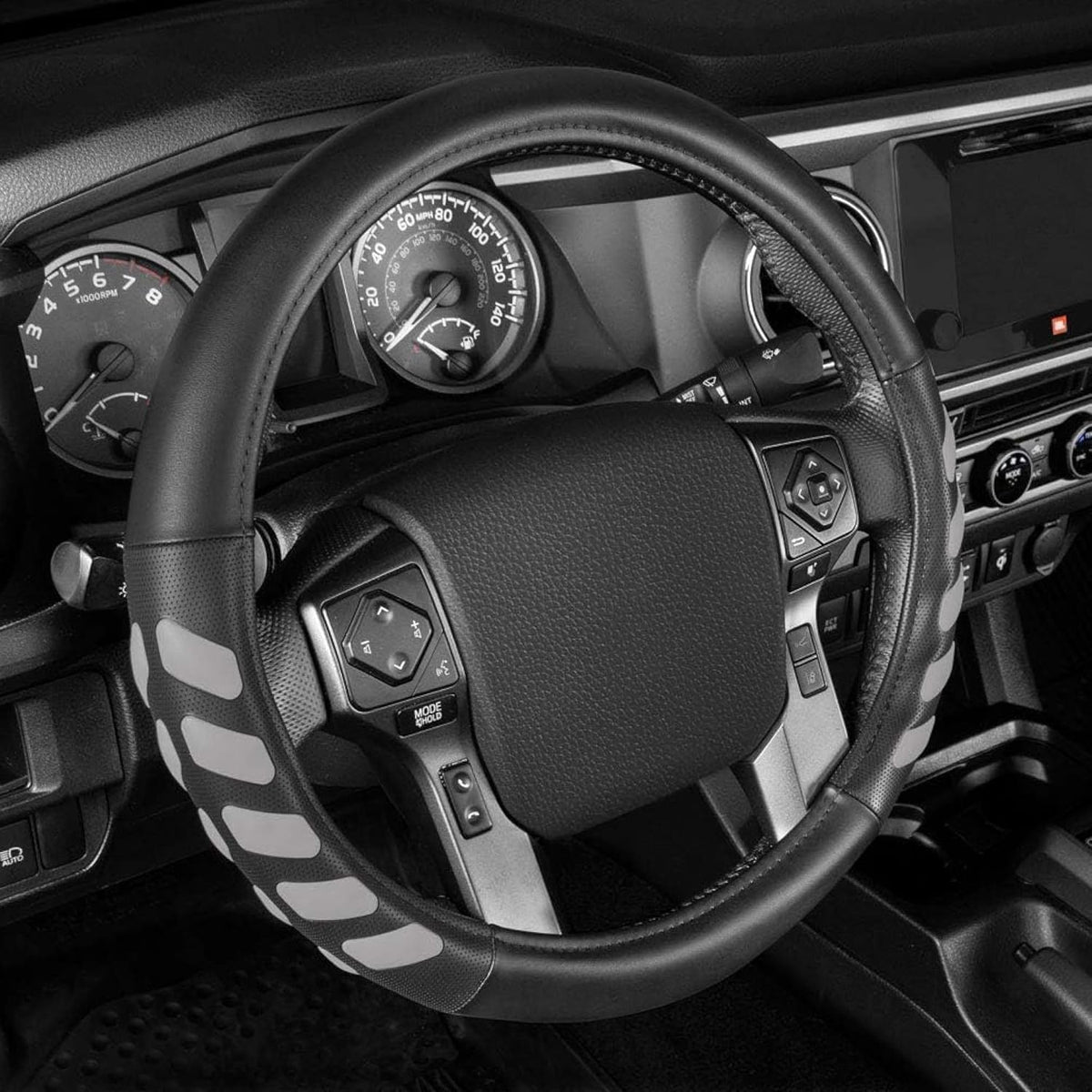 Caterpillar 15-16 Inch Semi Truck Steering Wheel Cover Bundle