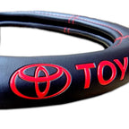 Plasticolor Toyota Steering Wheel Cover & Air Freshener Bundle, 2 Pieces