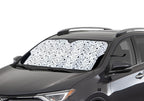 Snoopy Expression Windshield Sunshade + Little Tree Air Freshener Bundle– Universal Fit Windshield Protector for Cars, Trucks & SUVs – Keeps Vehicle Cool & Fresh - Yupbizauto