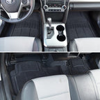 Heavy-Duty Trim-to-Fit Rubber Car Floor Mats with Air Freshener