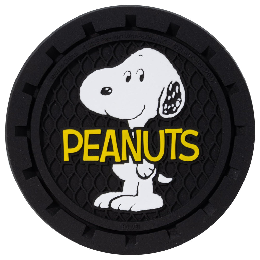 Plasticolor 001981R01 Peanuts Snoopy Auto Coaster - 2 Pack